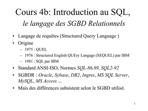 Langage SQL Graphique에 대한 이미지 결과