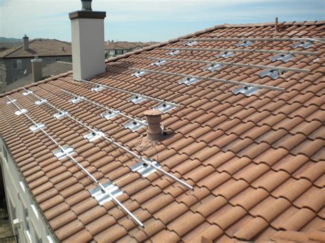 Image result for How to Install Solar Panel On Spanish Clay Tile