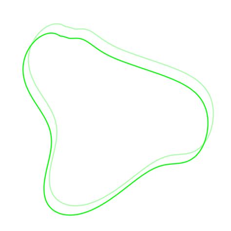 Abstract Green Line Pattern に対する画像結果