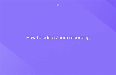 Image result for Zoom Edit