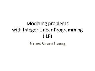 Image result for Integer Linear Programming Slide