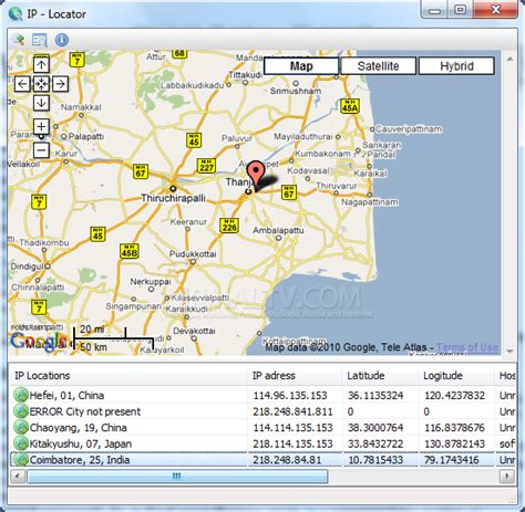 Image result for IP Tracker Map