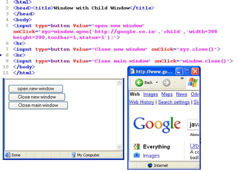 Multi Windows JavaScript に対する画像結果