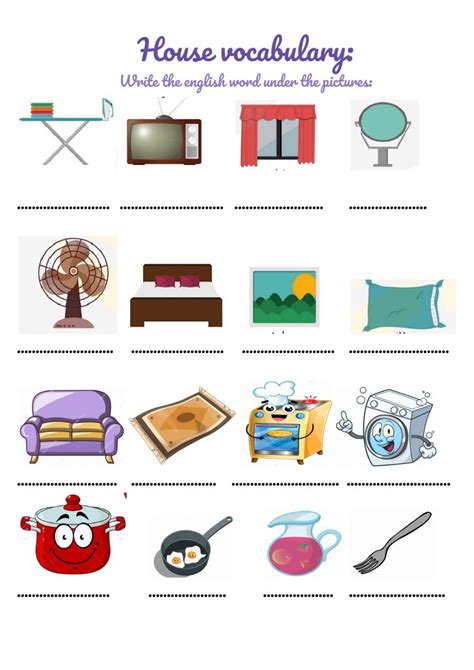 Image result for Home Objects Cheat Sheet