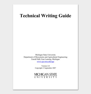 Image result for Technical Writing Project Examples