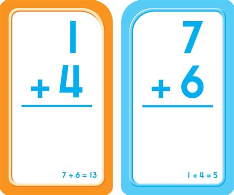 Résultat d’images pour First Grade Printable Math Flash Cards