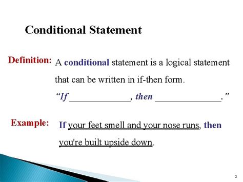 Image result for Conditional Statement Standard Form