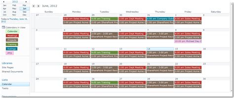 Image result for SharePoint List Calendar View Color Coding 2021