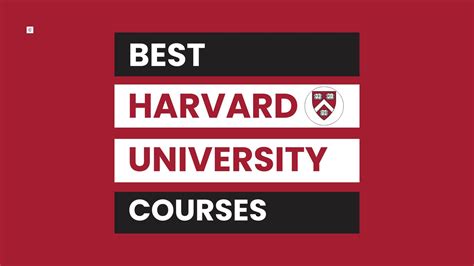 Image result for Courses in Harvard University
