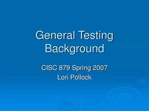 Image result for Testing Ppt Background