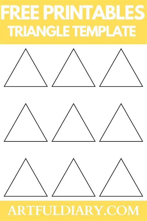 Image result for Geometry Set Triangle Printable