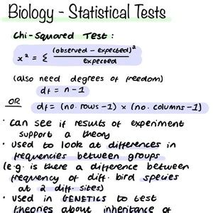 Image result for Chi-Squared Test a Level Biology