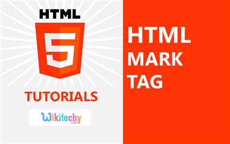 Afbeeldingsresultaten voor HTML Mark Tag