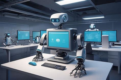 Image result for Robot Computer Lab Clip Art
