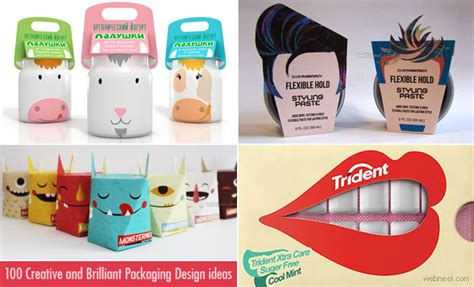 100 Creative and Brilliant Packaging Design ideas from around the world