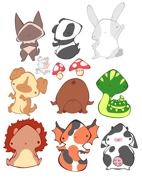 Toradh íomhá ar Cute Spring Animals Chibi