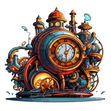 Image result for Time Machine Vector