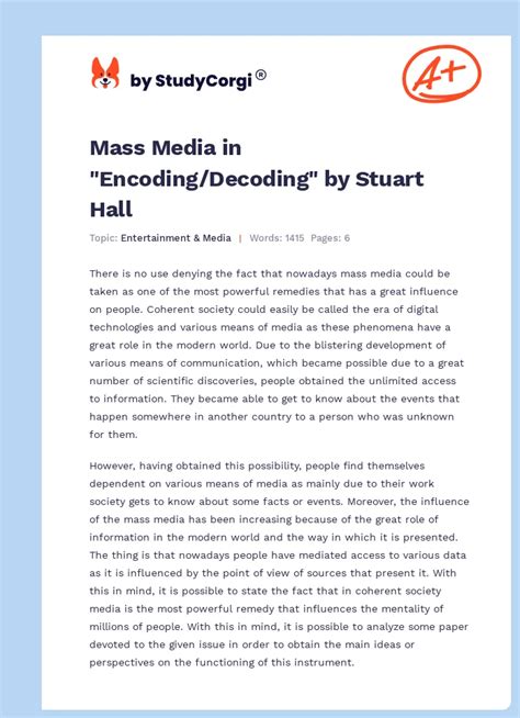 Image result for Examples of Decoding Media