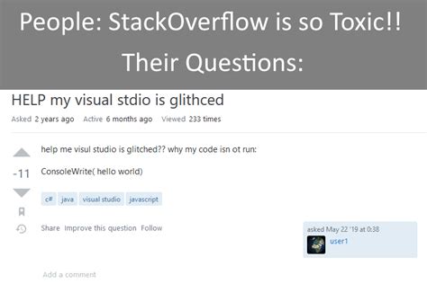 Bildergebnis für Stack Overflow Answers Meme