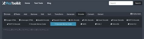Image result for Morse Encoder and Decoder