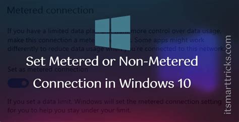 Image result for Metered Connection in Win 10