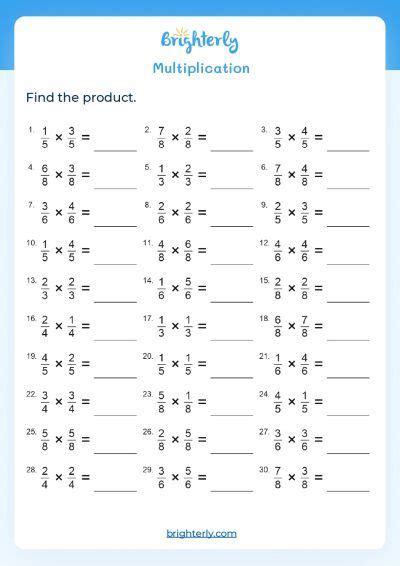 Toradh íomhá ar 4th Grade Math Multiplication