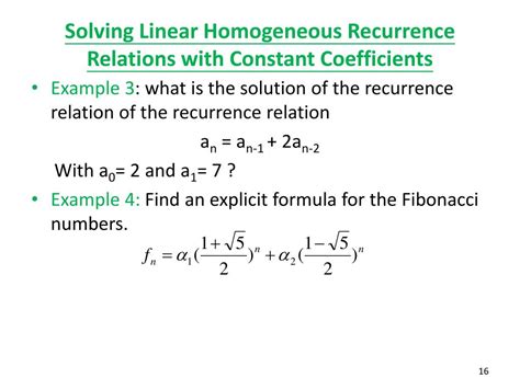 Image result for How to Solve Recurrence Relations Linear Algebra