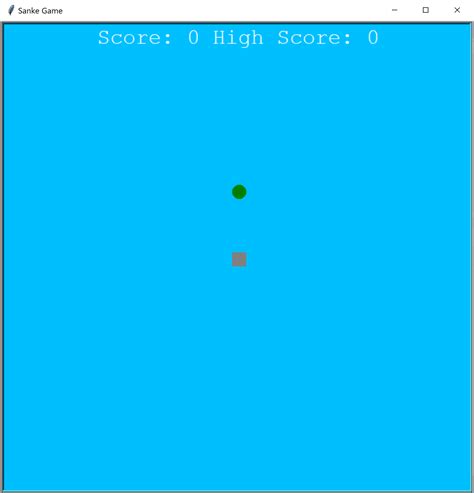 Toradh íomhá ar Python Turtle Game Snake