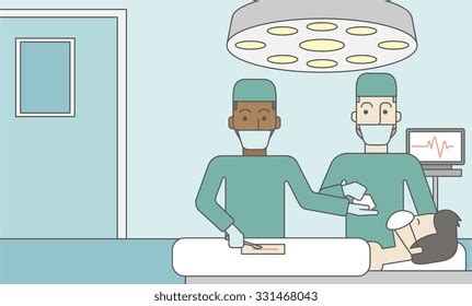 Image result for Strapped to an Operating Table Drawing