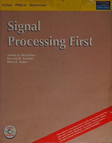 Résultat d’images pour Signal Processing Book Logo