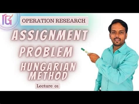 Image result for Assignment Problem in Operational Research