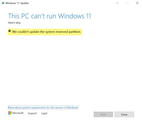 Toradh íomhá ar Windows Cannot Update