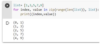 Image result for Storing a Value with Its Index Python 3