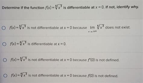 Toradh íomhá ar Proving Function Is Differentiable ATX 0