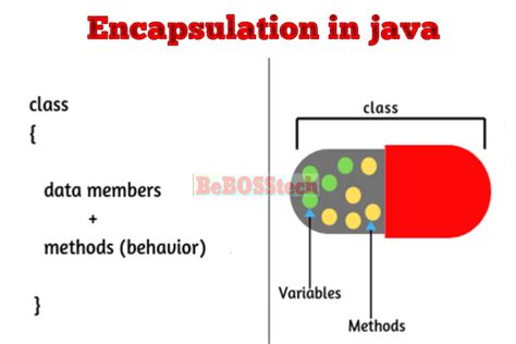 Image result for Encapsulation in Java Javatpoint