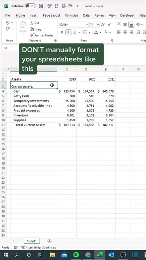 AutoFormat Excel に対する画像結果