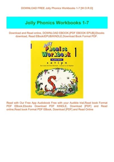 Afbeeldingsresultaten voor Jolly Phonics Workbook