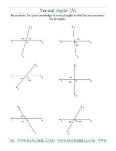 Vertical Angles Lesson に対する画像結果