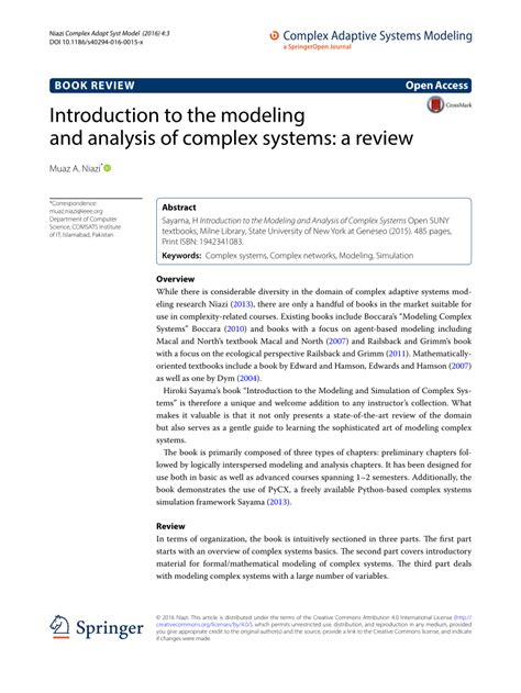 Modeling Complex Systems に対する画像結果