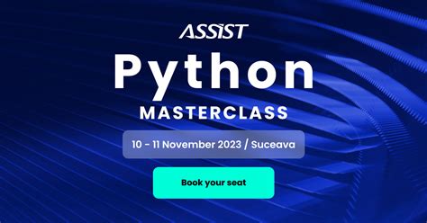 Afbeeldingsresultaten voor Join Master Class On Daa with Python Poster