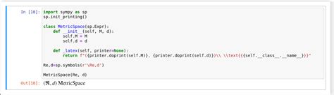 SymPy Pretty Print に対する画像結果