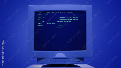 Image result for Retro Computer with Code Open