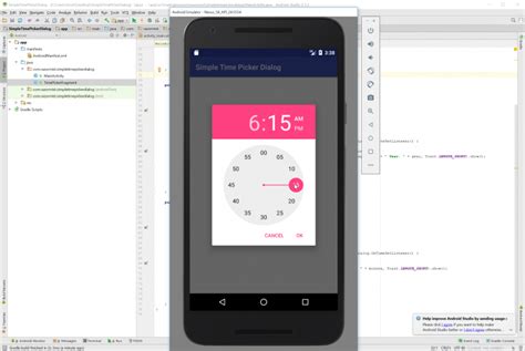 Image result for How to Create Time and Date Picker in Android with Step