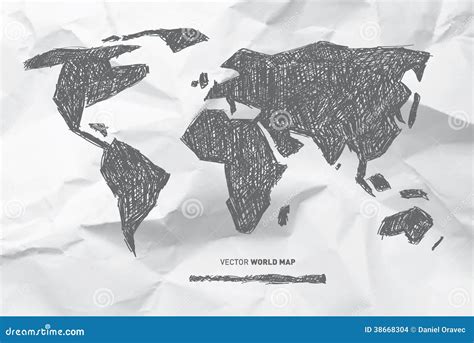Image result for World Map Vector Hand Drawn