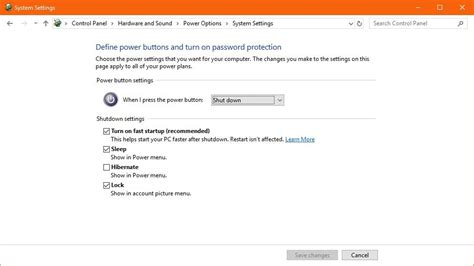 Afbeeldingsresultaten voor Windows 10 Fast Startup Setting