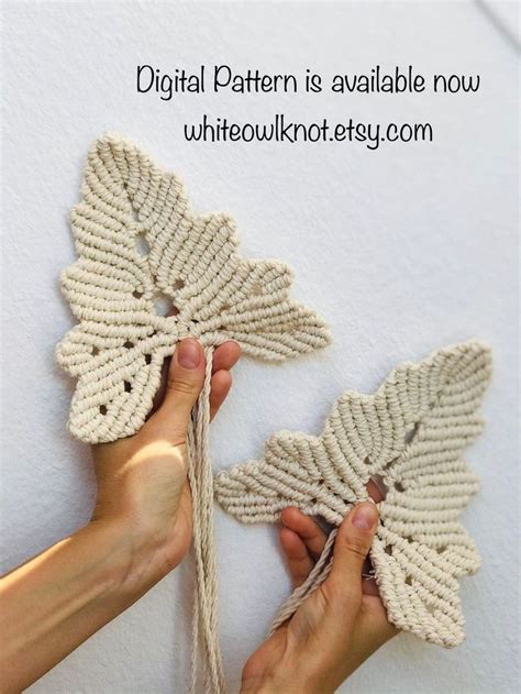 Image result for Macrame Leaves