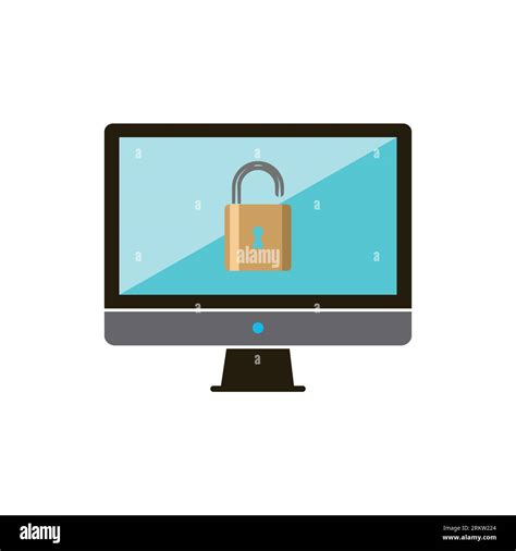 Image result for Computer with a Lock Sign