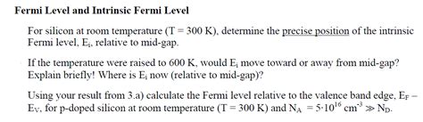 Short Notes On Fermi Level に対する画像結果