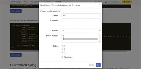 Image result for Bootstrap Two Button Dialog