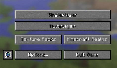 Minecraft Singleplayer Menu Buttons Transparent కోసం చిత్ర ఫలితం